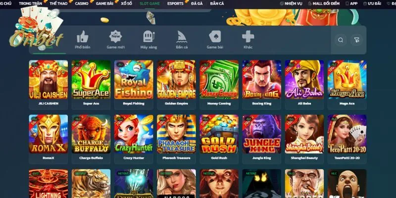 Kho game nổ hũ khổng lồ hấp dẫn mọi người chơi 