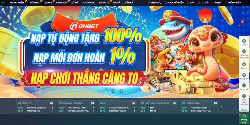 Nhà cái Onbet là thương hiệu uy tín phủ sóng châu Á 